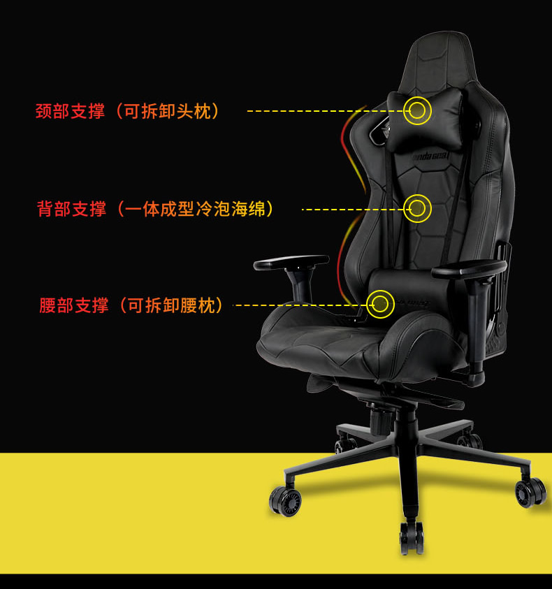 办公电脑椅-君临王座产品介绍图10
