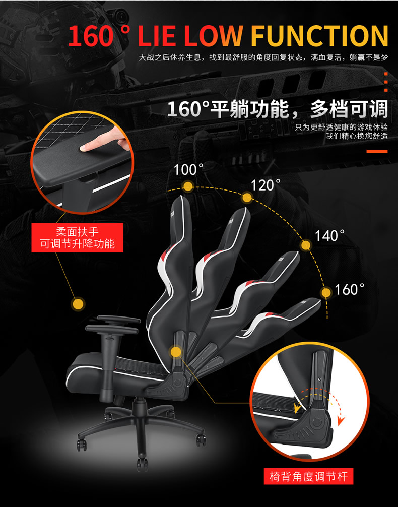 战队电竞椅-雷霆王座产品介绍图6