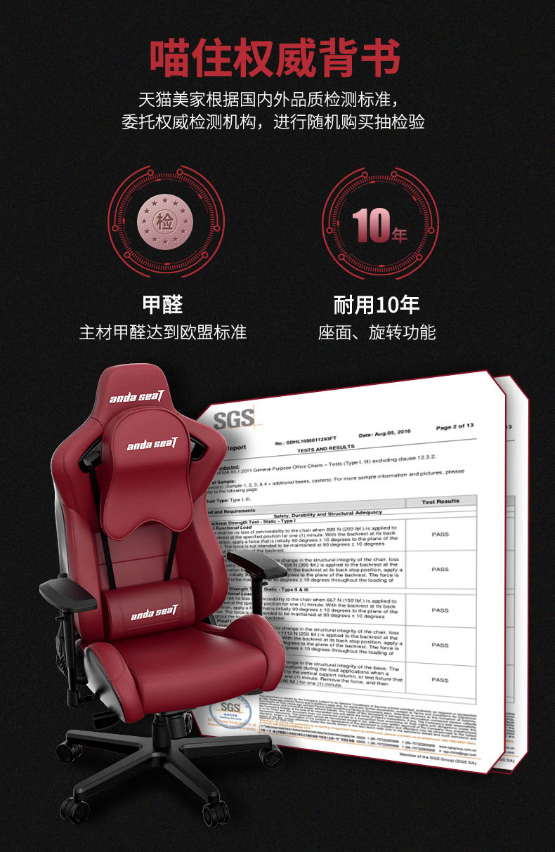 高端电竞椅-赤焰王座产品介绍图2