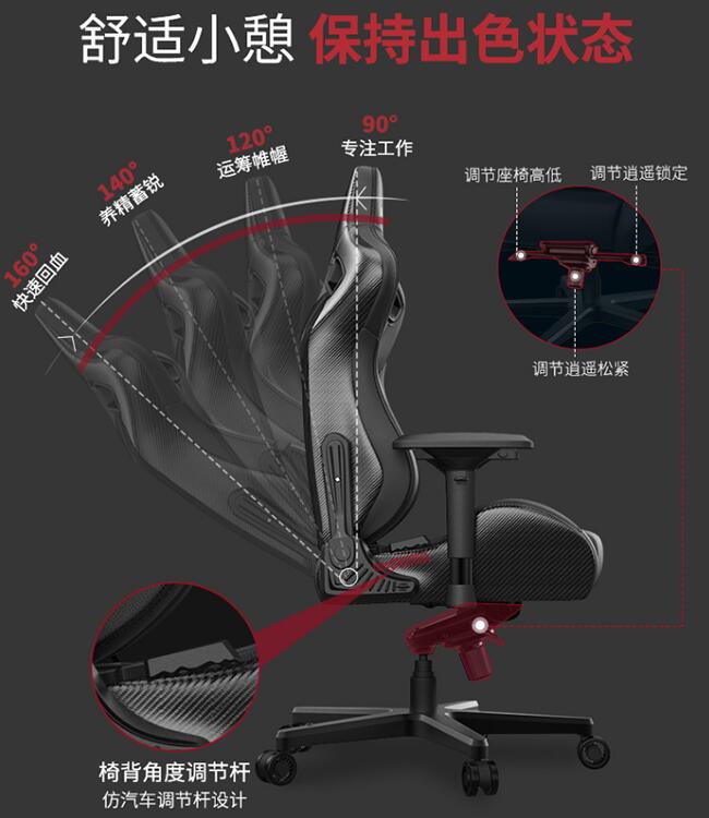 人体工学电竞椅设计