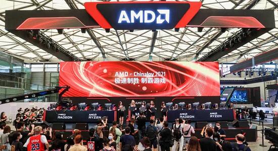 AMD展台