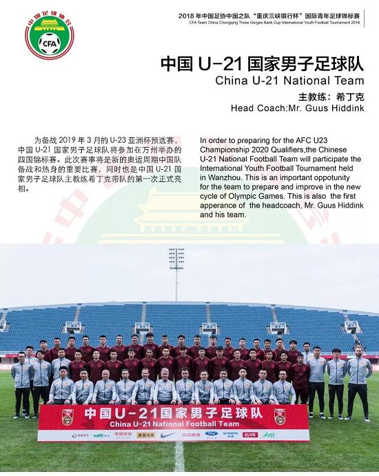 中国U—21国家男子足球队 