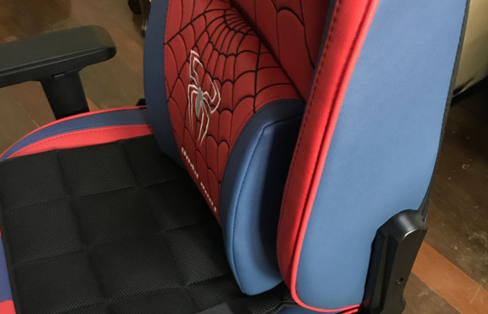游戏电脑椅子 蜘蛛侠电竞椅 细节高清图