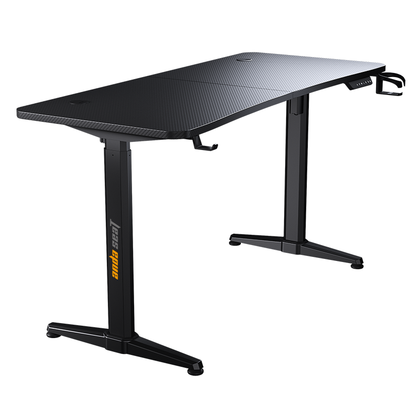 未来战士 电竞桌电动升降桌家用桌子台式书桌办公电脑桌
